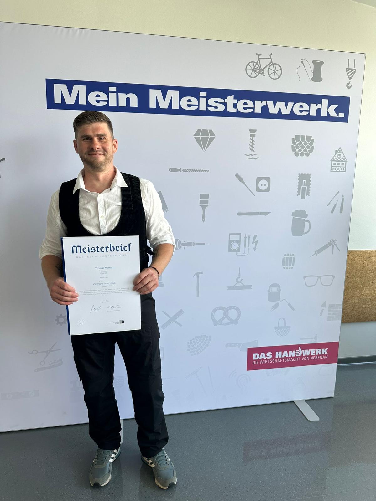 Thomas Mathia – Zimmerermeister der ZH Mathia mit Meisterbrief, Bergisch Gladbach